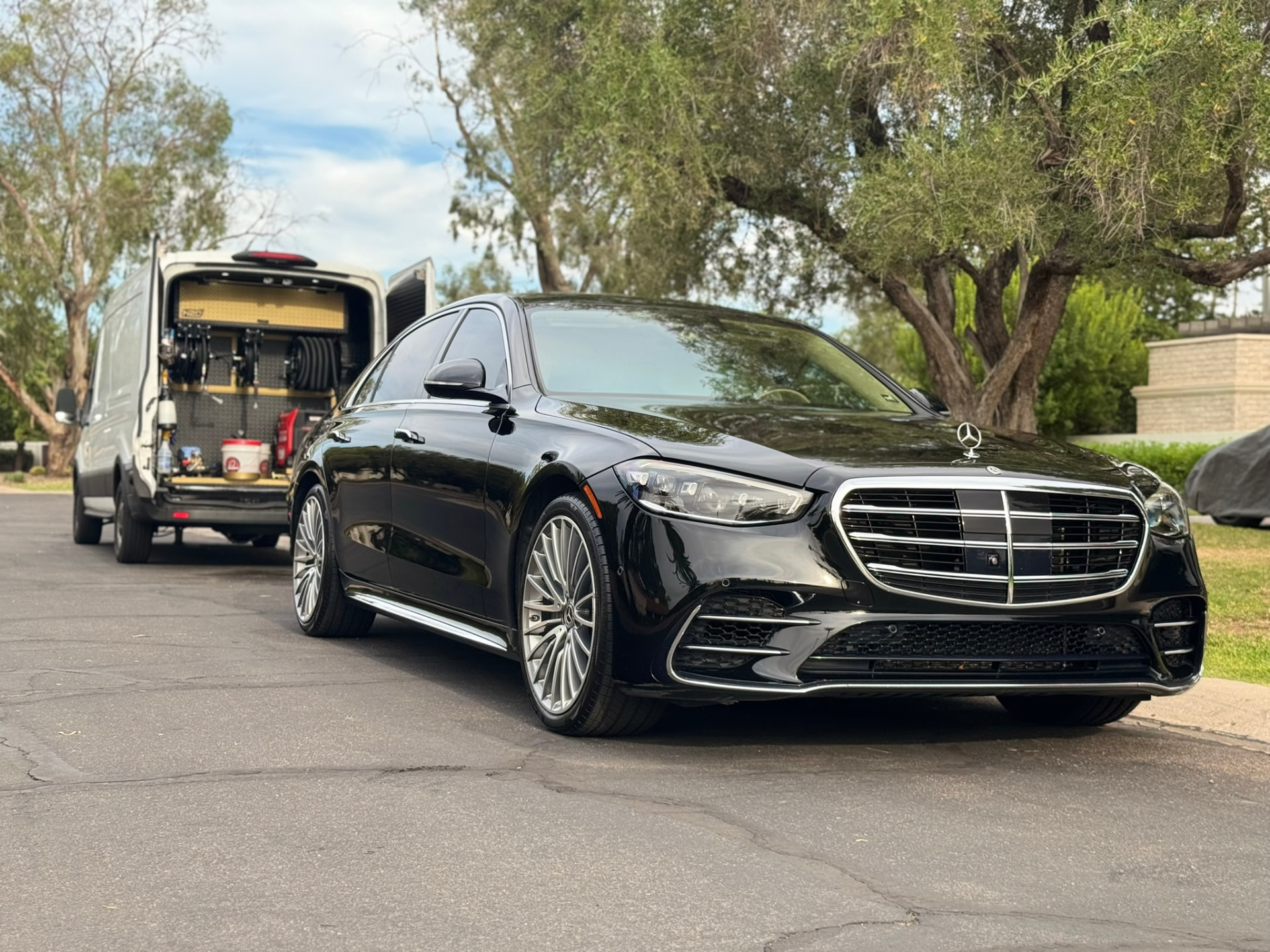 Mobile detailing work by Oasis Car Detailing in Scottsdale